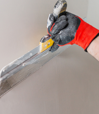 Spachtel, Glätter. Rührstäbe